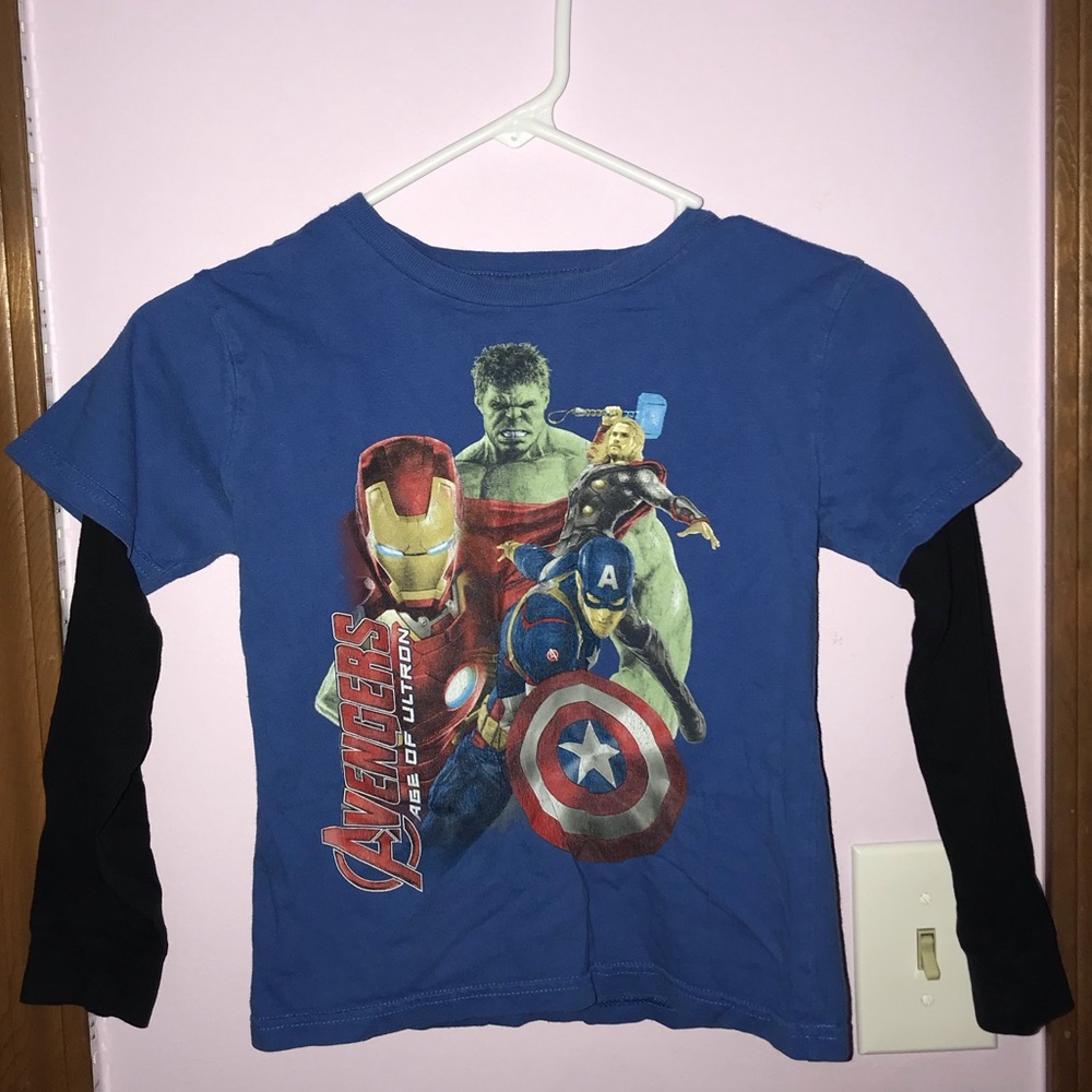 boys avengers long sleeve